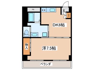 ｸﾞﾘｰﾝﾊｲﾂ西高の物件間取画像